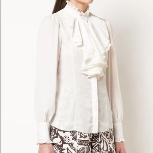 ALEXIS FERDINAND WHITE BLOUSE
